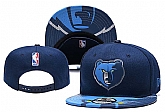 Memphis Grizzlies Team Logo Adjustable Hat YD (3)